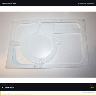Goodman Burner / Heat Exchanger Gasket for ACVC800603BXAB — 0154F00004