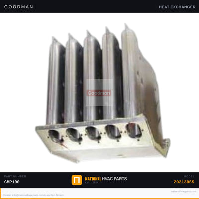 OEM Goodman Heat Exchanger for GMP100-3 Furnace — 2921306S