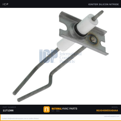 ICP Hot Surface Igniter for RGX048KRXA0AAA — Silicon Nitride OEM 1171306 | Ships Today