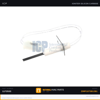 ICP Hot Surface Igniter for Z9MP1075B12B1 — HSI Furnace | Ships Today