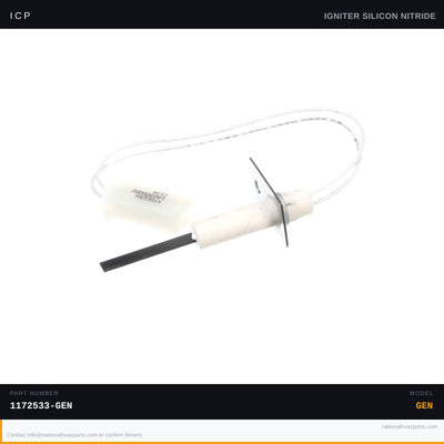 ICP Hot Surface Igniter for X9MPV075F12B3 — Silicon Nitride HSI Kit | Ships Today