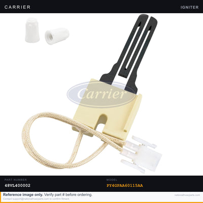 OEM Carrier Hot Surface Igniter Replacement for PY4GPAA60115AA