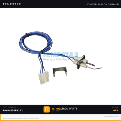Tempstar Hot Surface Igniter/Sensor for T9MPV050F12A2 — HSP Kit | Ships Today