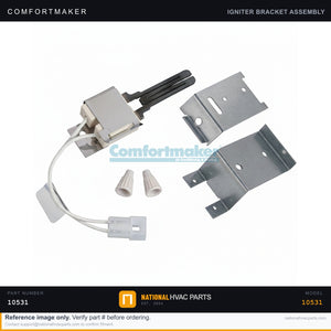 Comfortmaker Hot Surface Igniter & Module Bracket Assembly for CF30 Furnace — Ships Today