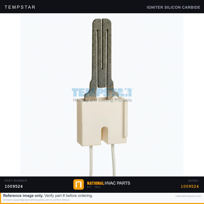 Tempstar Hot Surface Igniter for T9MPV125L20A3 — Igniter/Sensor Kit | Ships Today