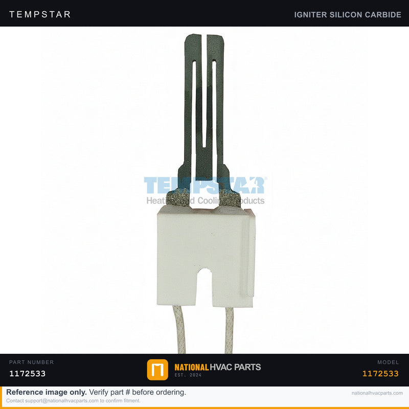Tempstar Hot Surface Igniter for T9UHX100L20A2 — HSI 120V | Ships Today