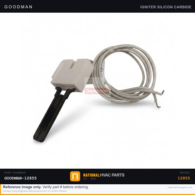 OEM Goodman Hot Surface Ignitor for GMV950905DXBB — 0130F00008S