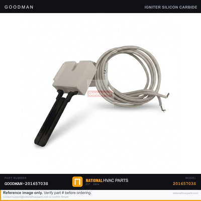 OEM Goodman Hot Surface Ignitor for WFD18115S5CXCC Furnace — 20165703S