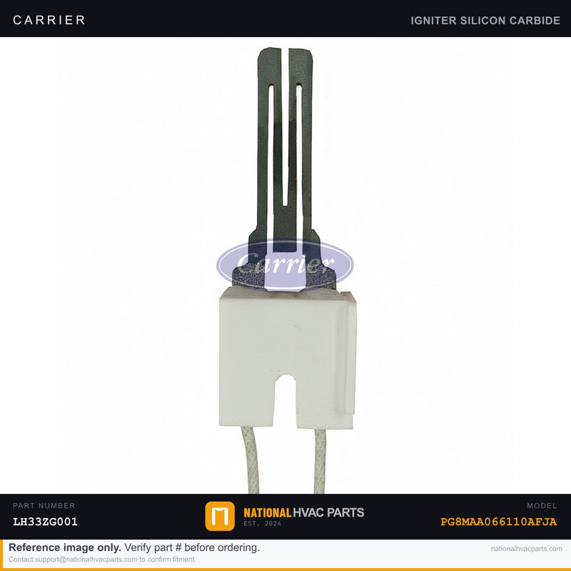 OEM Carrier Hot Surface Igniter Kit for PG8MAA066110AFJA Furnace