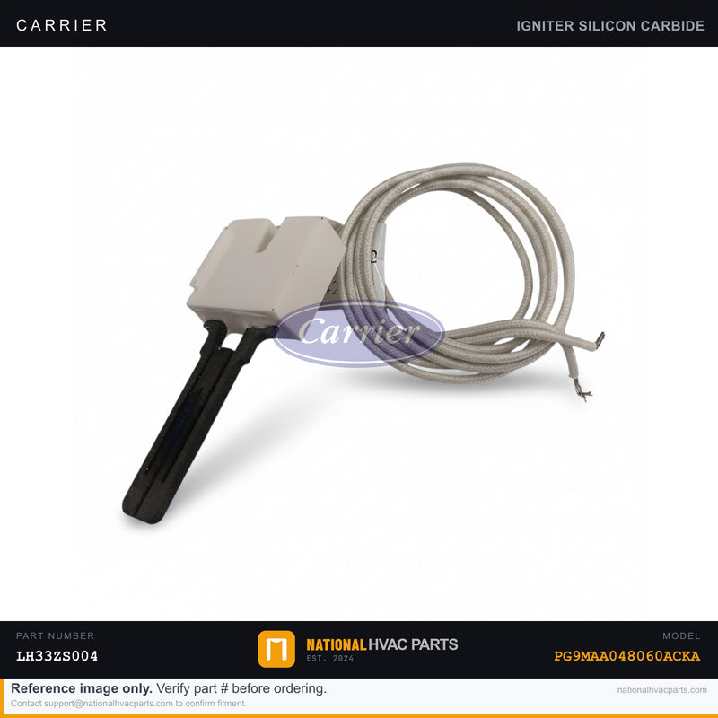 OEM Carrier Hot Surface Igniter for PG9MAA048060ACKA Gas Furnace