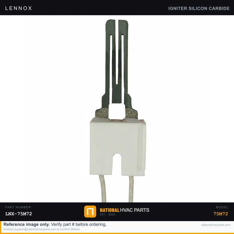 OEM Lennox Hot Surface Ignitor — 75M72