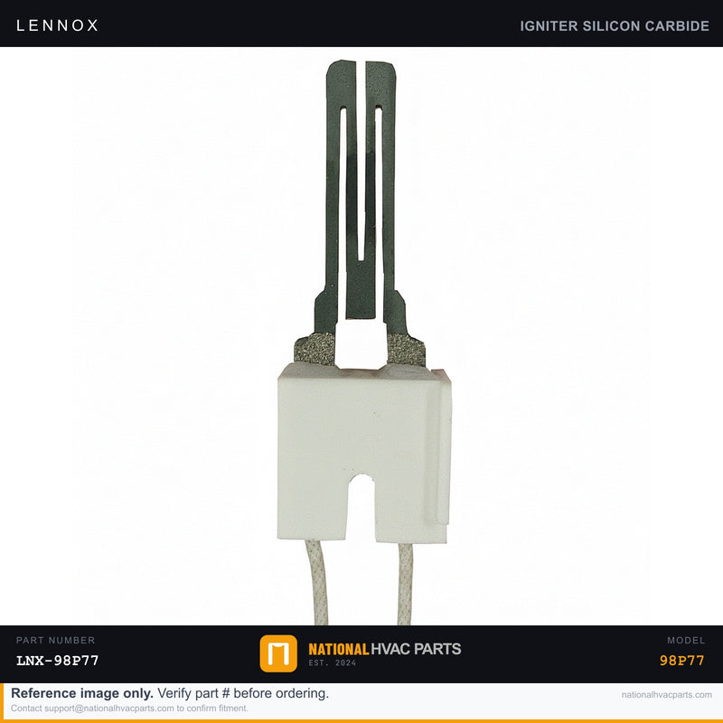 OEM Lennox Hot Surface Ignitor — 98P77