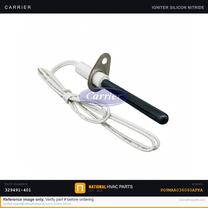 OEM Carrier Silicon Nitride Hot Surface Igniter for PG9MAA036060AFKA