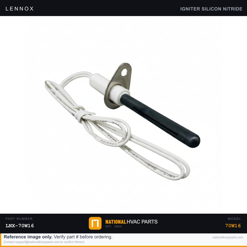 OEM Lennox Hot Surface Ignitor — 70W16