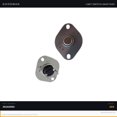 Goodman Primary Limit Switch 150F for ACV90704CXBB — 20162903