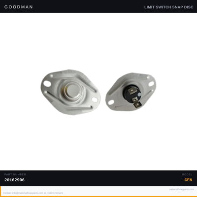 Goodman M4 Primary Limit Switch for ACEC960603BNAA — 20162906