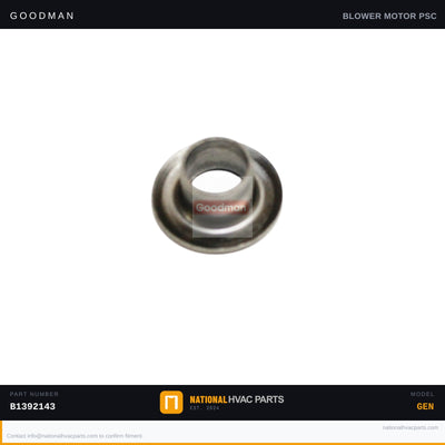 Goodman Motor Mount Grommet for GPC1336H21A — B1392143