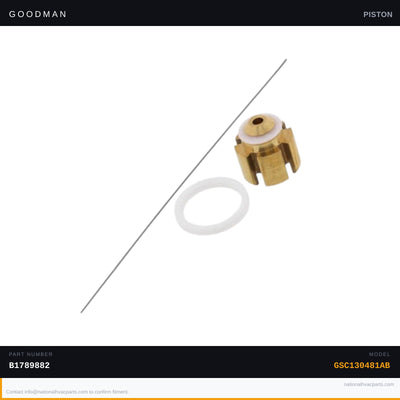 Goodman Piston / Flowrator Kit for GSC130481AB — B1789882