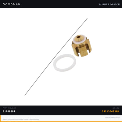 Goodman Piston/Orifice Kit for GSC130483AD — B1789882