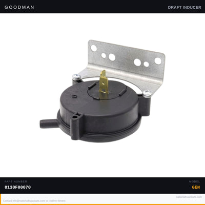 Goodman Pressure Switch for ACVC950714CXAB — 0130F00070