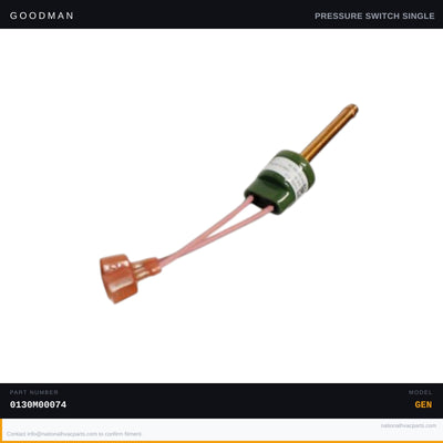 Goodman 610 PSI High Pressure Cut-Off Switch — 0130M00074