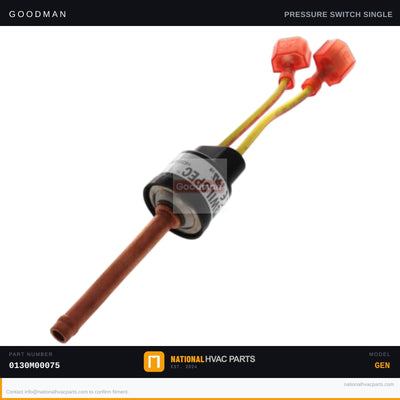 Goodman Low Pressure Switch for CPC150 AC — 0130M00075