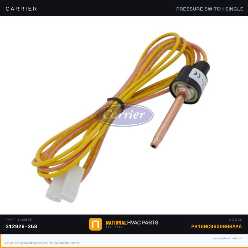 OEM Carrier Low Pressure Switch 55-23# — PH16NC06000GBAAA