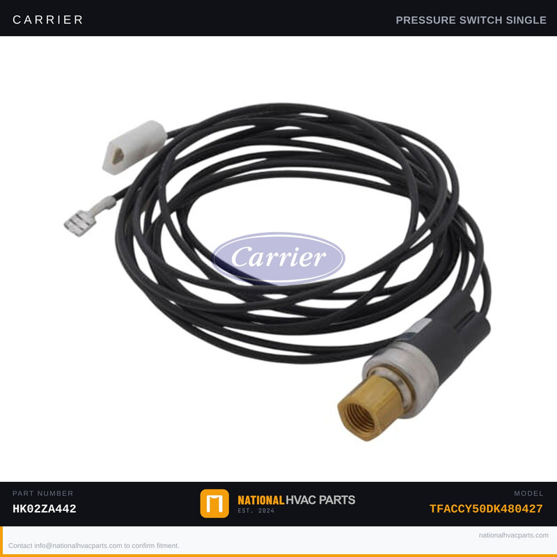 OEM Carrier High Pressure Switch 448/327# — TFACCY50DK480427