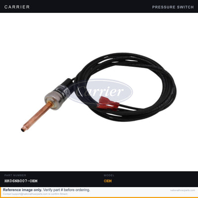 Pressure Switch Draft Inducer -0.50 W.C. N.O.