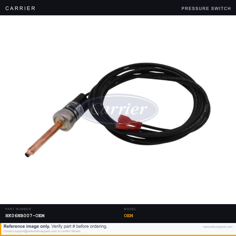 Pressure Switch Draft Inducer -0.50 W.C. N.O.