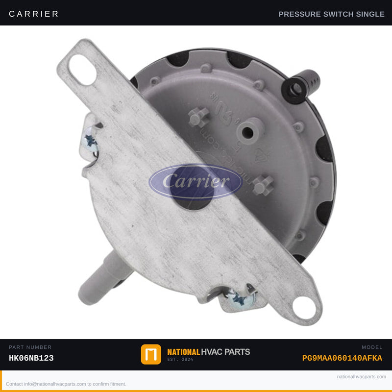 OEM Carrier Gas Furnace Pressure Switch for PG9MAA060140AFKA