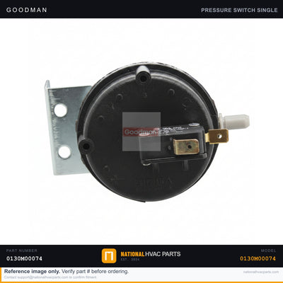 Goodman High Pressure Cut-Off Switch for DCC300 — 0130M00074