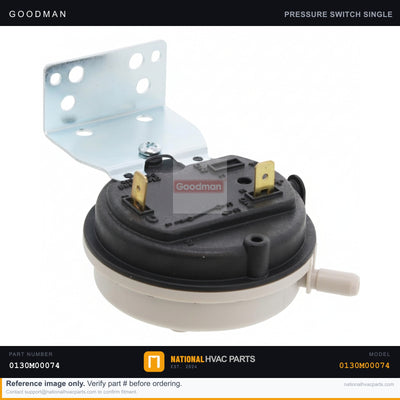 Goodman High Pressure Cut-Off Switch for DCC300 — 0130M00074