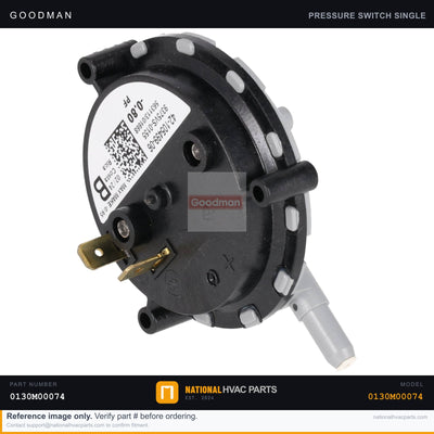 Goodman High Pressure Cut-Off Switch for DCC300 — 0130M00074
