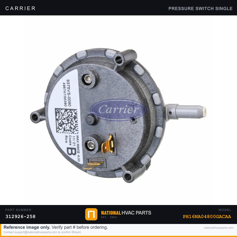 OEM Carrier Low Pressure Switch 55-23# for PH16NA04800GACAA