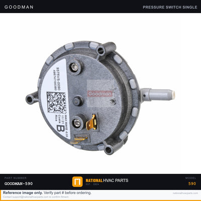 OEM Goodman High Pressure Cut-Off Switch for DCC300 — 0130M00074
