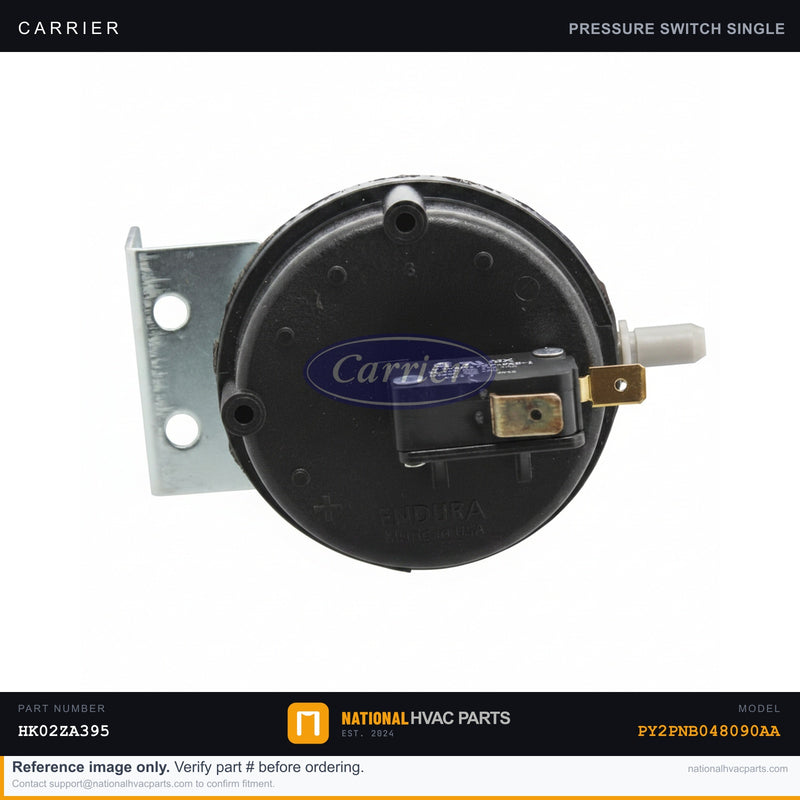 OEM Carrier High Pressure Switch 395/295 PSI for PY2PNB048090AA