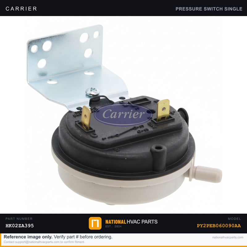 OEM Carrier High Pressure Switch 395/295 PSI for PY2PEB060090AA