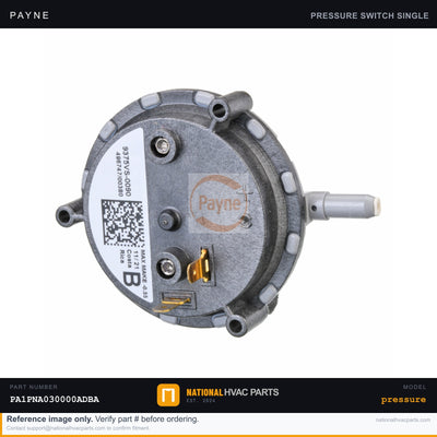 OEM Payne High Pressure Refrigerant Switch for PA1PNA030000ADBA