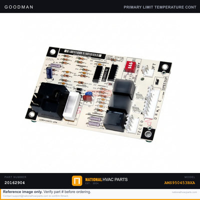 OEM Goodman Primary Limit Temperature Control for AMS950453BXA — 20162904