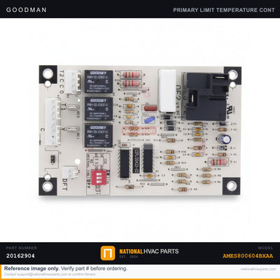 OEM Goodman Primary Limit Temperature Control for AMES800604BXAA — 20162904