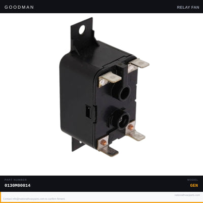 Goodman 240V Relay for WPC4324AHAB Package Unit — 0130M00014