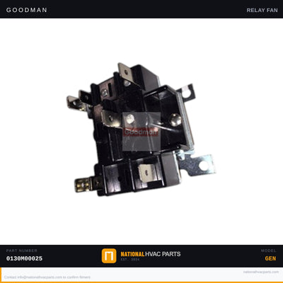 Goodman 24V Relay for CPC0360103DHXCBA — 0130M00025