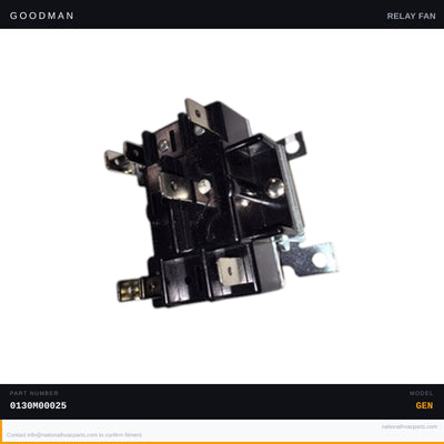Goodman 24V Relay for CPC036XXX1DXJXBA Air Conditioner — 0130M00025