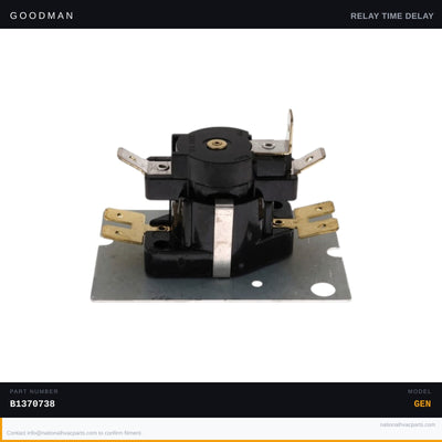 Goodman EEP Time Delay Relay for ARUF024 Air Handler — B1370738