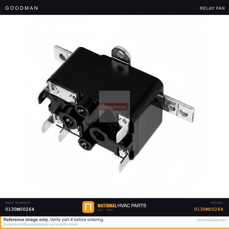 OEM Goodman Thermistor Relay for DCC300 — 0130M00264