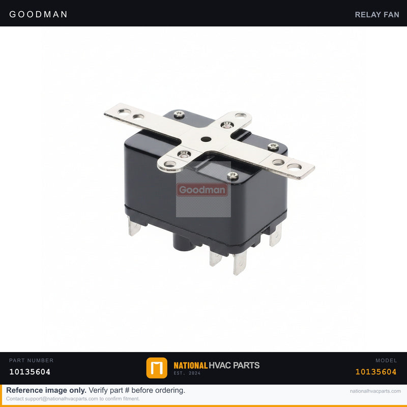 OEM Goodman Relay for DCC0720154VXDZAA — 10135604