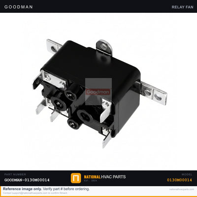 OEM Goodman 240V Relay for APH1330H41CA — 0130M00014