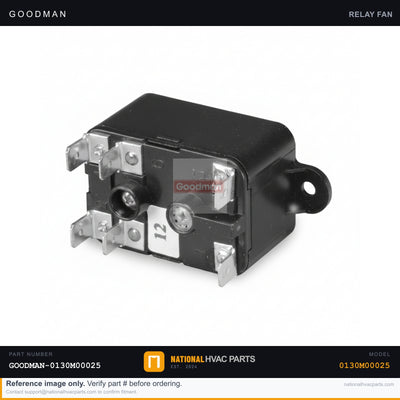 OEM Goodman 24V Relay for GMPE125-5 — 0130M00025