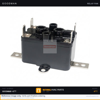 OEM Goodman 24V Relay for DCC0720153VHDXAA — 10135604